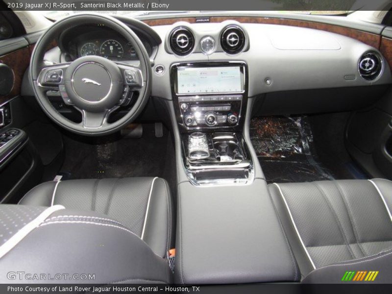 Santorini Black Metallic / Ebony 2019 Jaguar XJ R-Sport