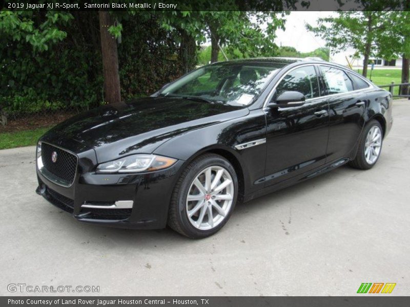Santorini Black Metallic / Ebony 2019 Jaguar XJ R-Sport