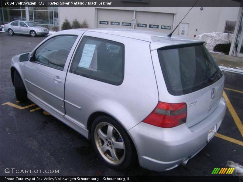 Reflex Silver Metallic / Black Leather 2004 Volkswagen R32