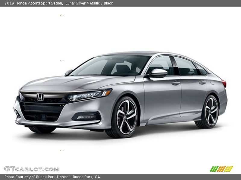 Lunar Silver Metallic / Black 2019 Honda Accord Sport Sedan