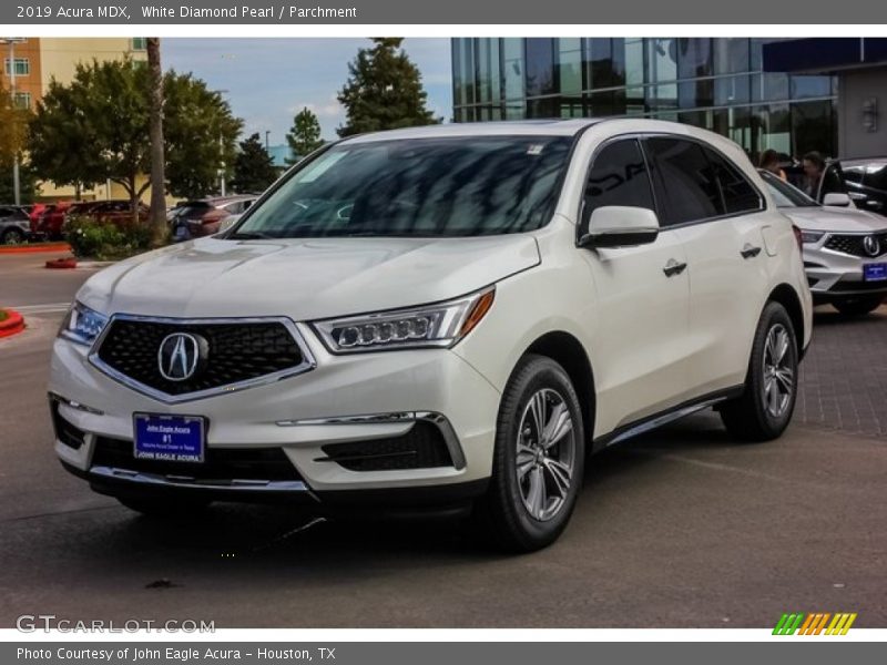 White Diamond Pearl / Parchment 2019 Acura MDX