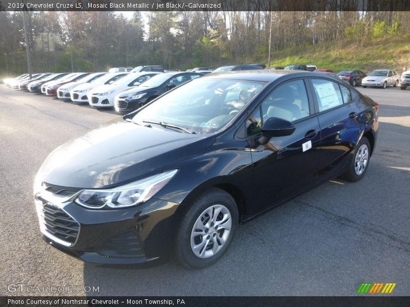Mosaic Black Metallic / Jet Black/­Galvanized 2019 Chevrolet Cruze LS