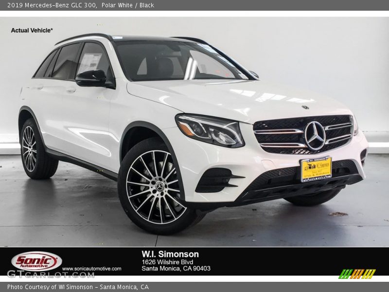 Polar White / Black 2019 Mercedes-Benz GLC 300