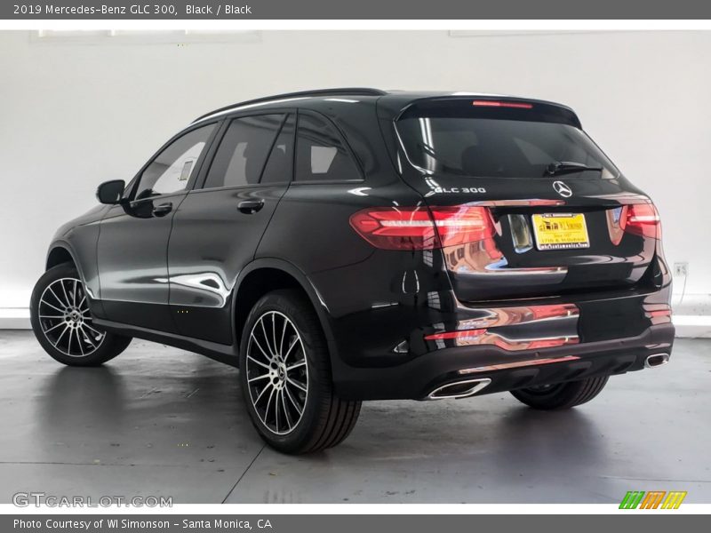 Black / Black 2019 Mercedes-Benz GLC 300