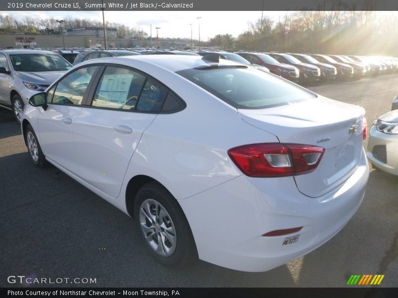Summit White / Jet Black/­Galvanized 2019 Chevrolet Cruze LS