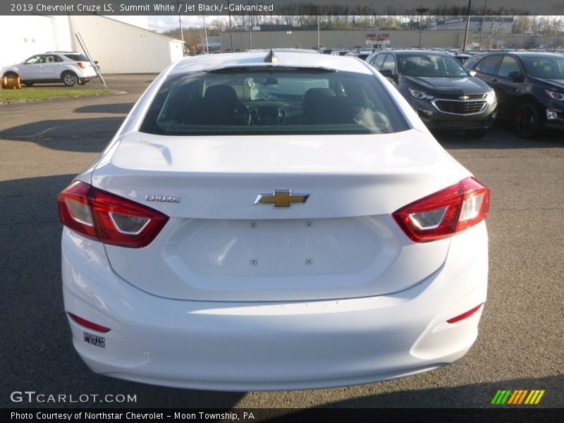 Summit White / Jet Black/­Galvanized 2019 Chevrolet Cruze LS