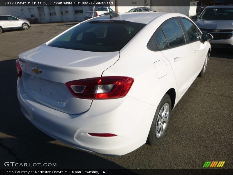 Summit White / Jet Black/­Galvanized 2019 Chevrolet Cruze LS