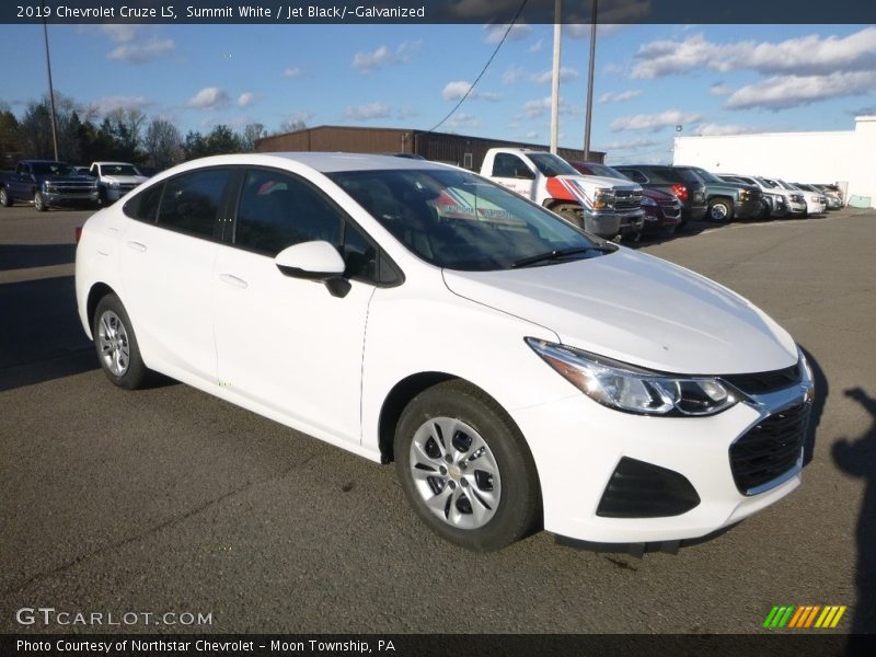 Summit White / Jet Black/­Galvanized 2019 Chevrolet Cruze LS