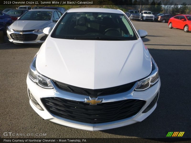 Summit White / Jet Black/­Galvanized 2019 Chevrolet Cruze LS
