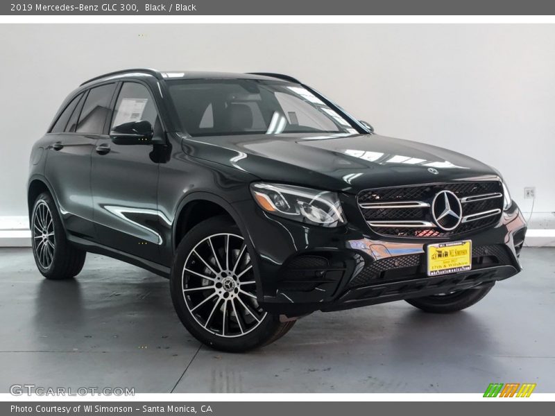 Black / Black 2019 Mercedes-Benz GLC 300