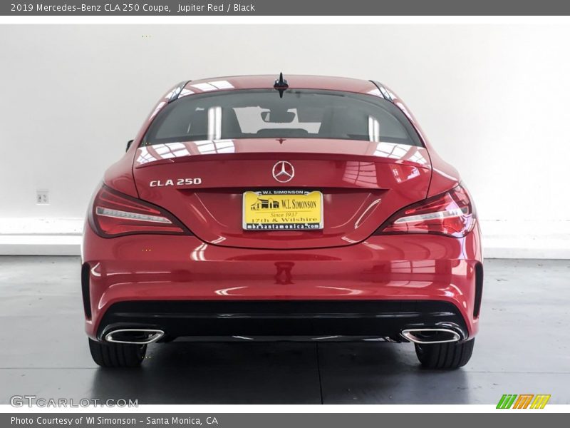 Jupiter Red / Black 2019 Mercedes-Benz CLA 250 Coupe