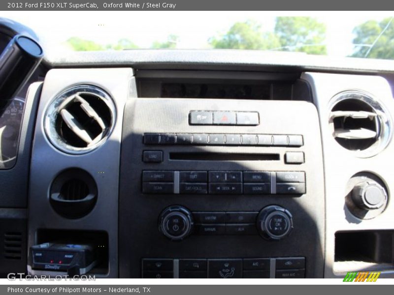 Oxford White / Steel Gray 2012 Ford F150 XLT SuperCab