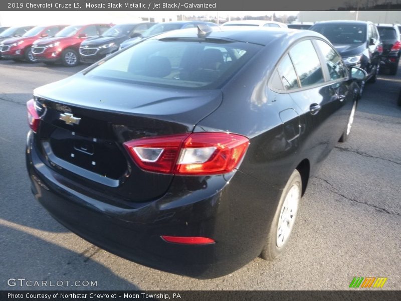 Mosaic Black Metallic / Jet Black/­Galvanized 2019 Chevrolet Cruze LS