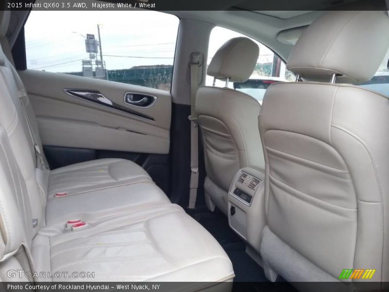 Majestic White / Wheat 2015 Infiniti QX60 3.5 AWD