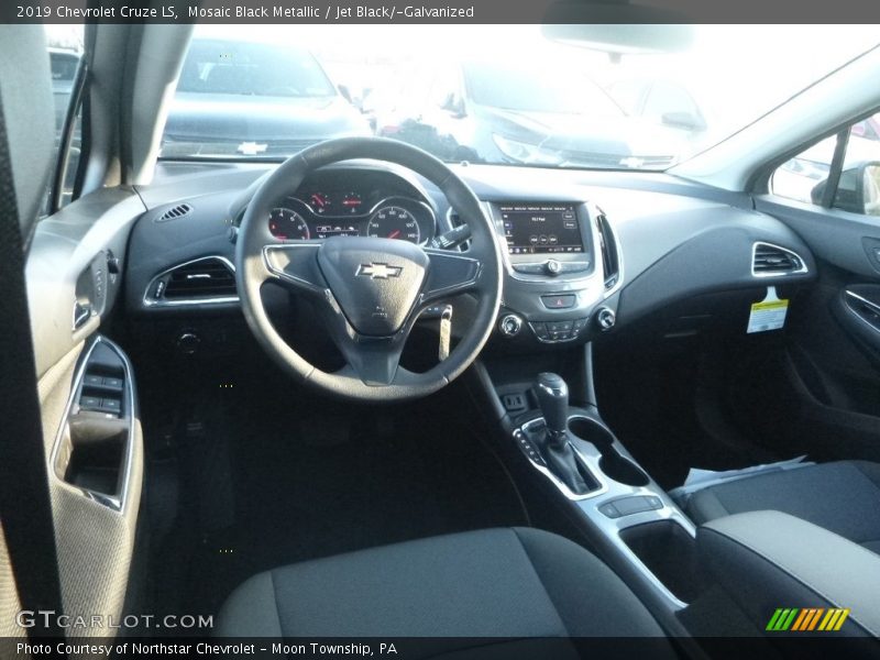 Mosaic Black Metallic / Jet Black/­Galvanized 2019 Chevrolet Cruze LS