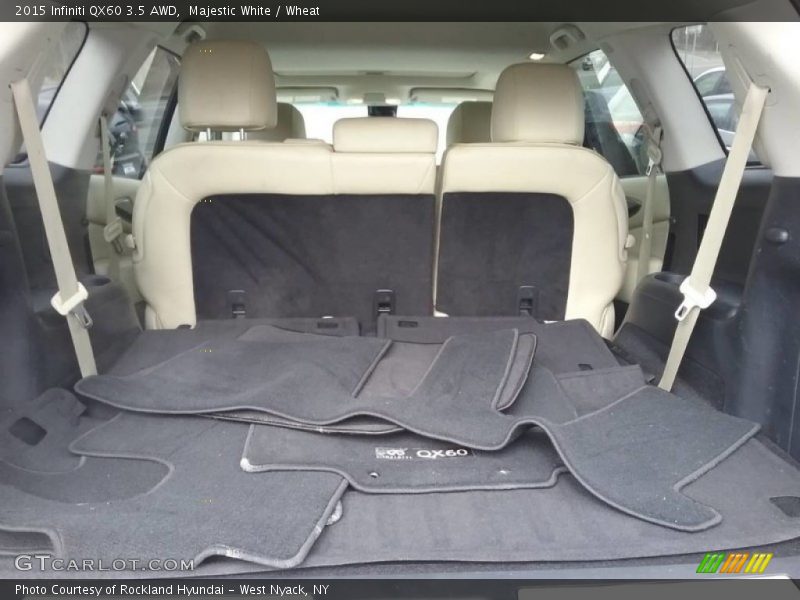 Majestic White / Wheat 2015 Infiniti QX60 3.5 AWD