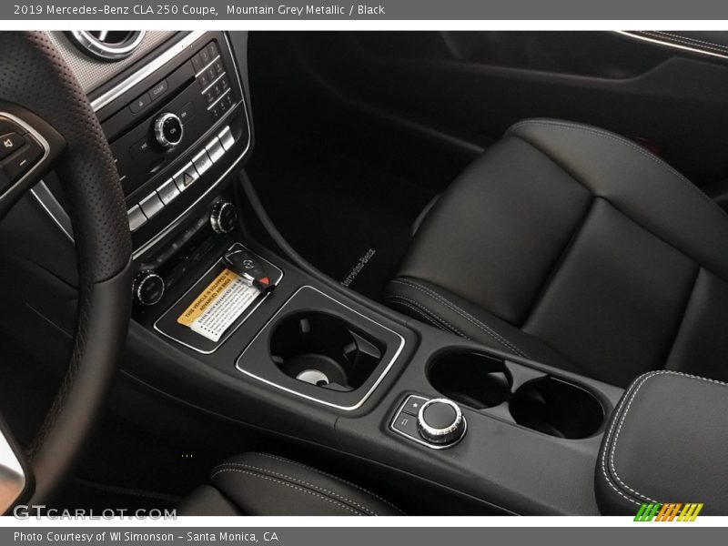 Mountain Grey Metallic / Black 2019 Mercedes-Benz CLA 250 Coupe