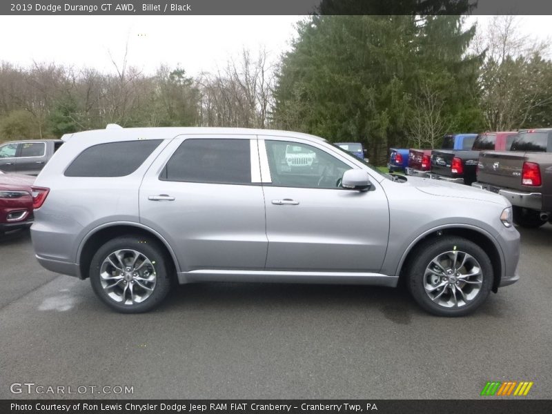 Billet / Black 2019 Dodge Durango GT AWD