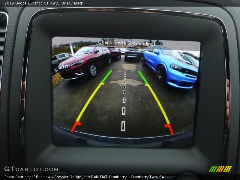 Billet / Black 2019 Dodge Durango GT AWD