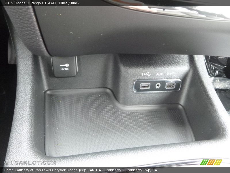 Billet / Black 2019 Dodge Durango GT AWD