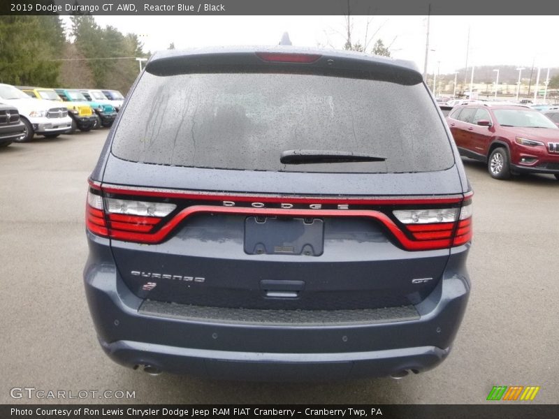 Reactor Blue / Black 2019 Dodge Durango GT AWD