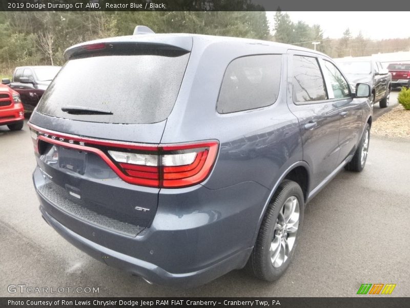 Reactor Blue / Black 2019 Dodge Durango GT AWD
