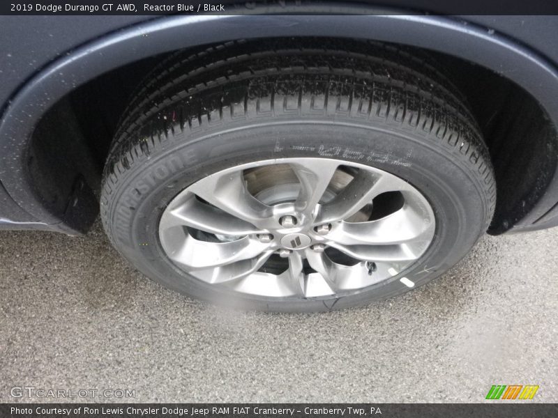 Reactor Blue / Black 2019 Dodge Durango GT AWD