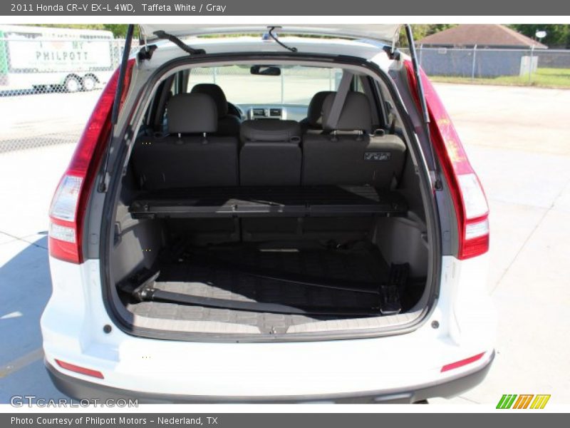 Taffeta White / Gray 2011 Honda CR-V EX-L 4WD