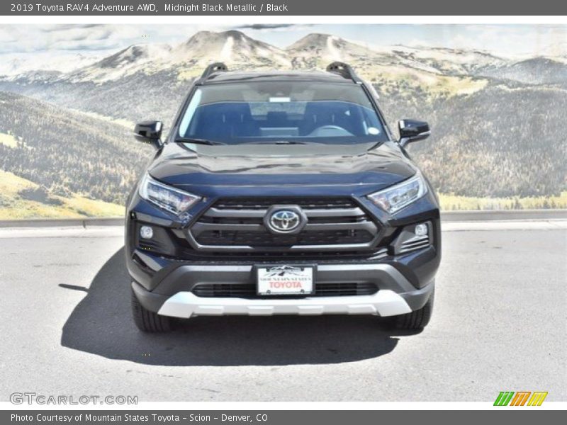 Midnight Black Metallic / Black 2019 Toyota RAV4 Adventure AWD
