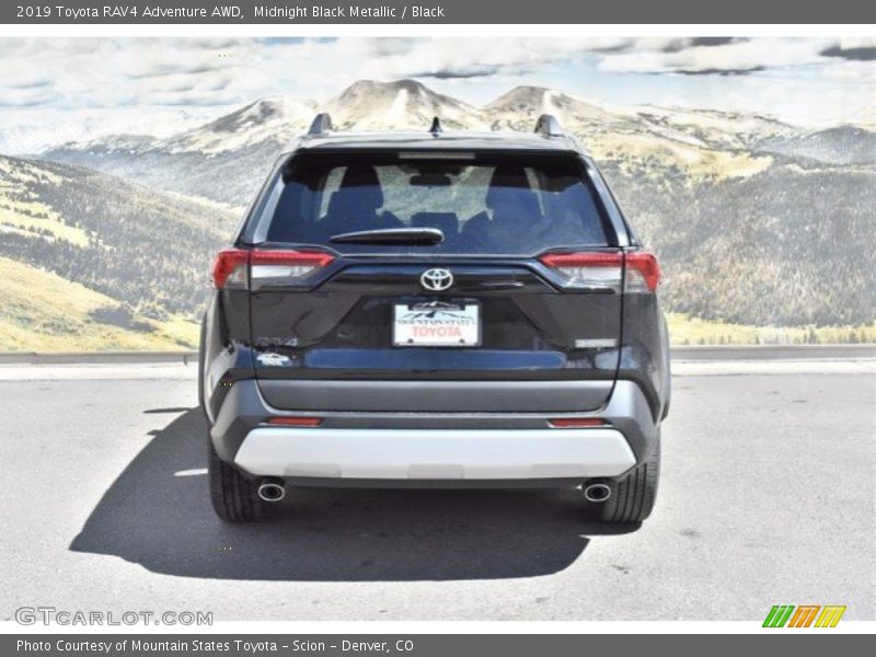 Midnight Black Metallic / Black 2019 Toyota RAV4 Adventure AWD