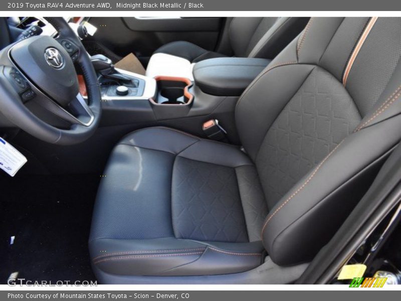 Midnight Black Metallic / Black 2019 Toyota RAV4 Adventure AWD