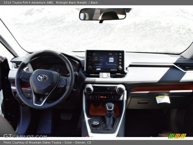 Midnight Black Metallic / Black 2019 Toyota RAV4 Adventure AWD