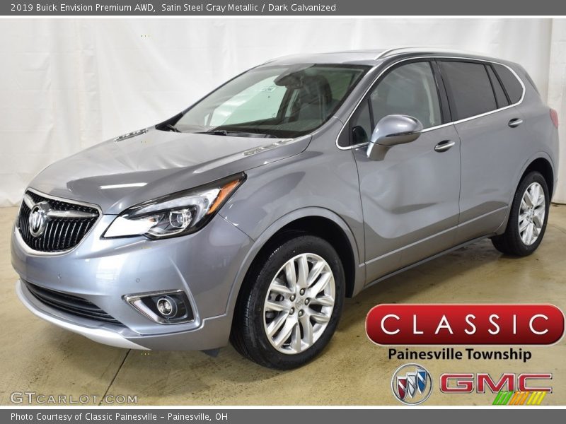Satin Steel Gray Metallic / Dark Galvanized 2019 Buick Envision Premium AWD