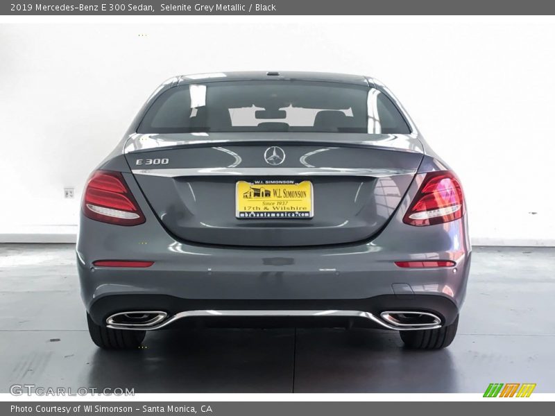 Selenite Grey Metallic / Black 2019 Mercedes-Benz E 300 Sedan