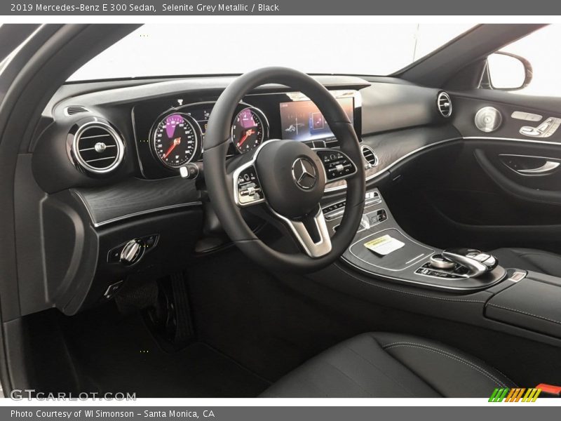 Selenite Grey Metallic / Black 2019 Mercedes-Benz E 300 Sedan