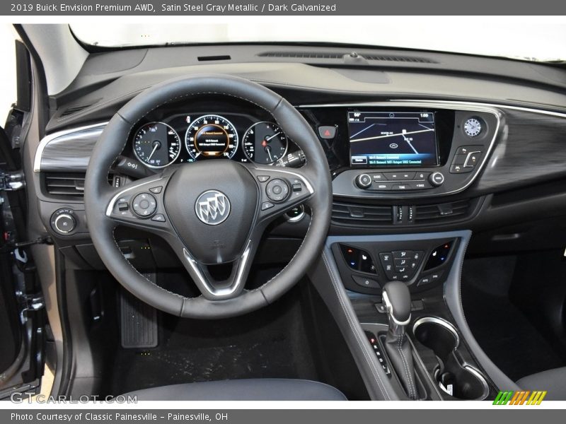 Satin Steel Gray Metallic / Dark Galvanized 2019 Buick Envision Premium AWD