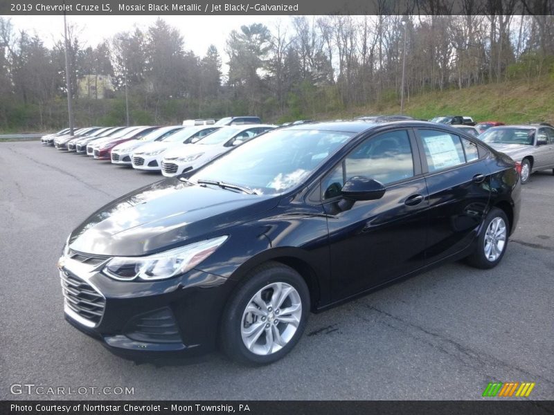 Mosaic Black Metallic / Jet Black/­Galvanized 2019 Chevrolet Cruze LS