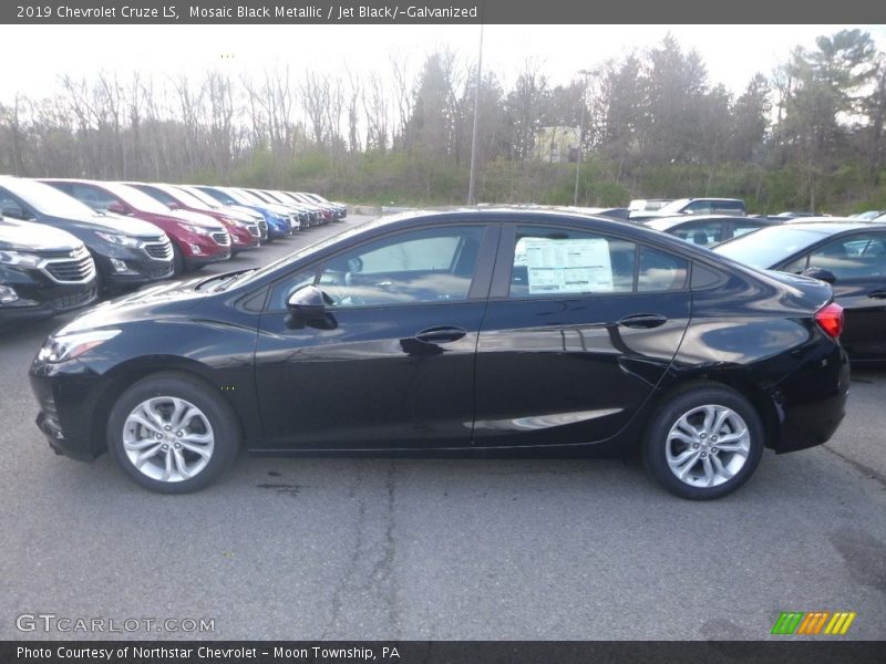 Mosaic Black Metallic / Jet Black/­Galvanized 2019 Chevrolet Cruze LS