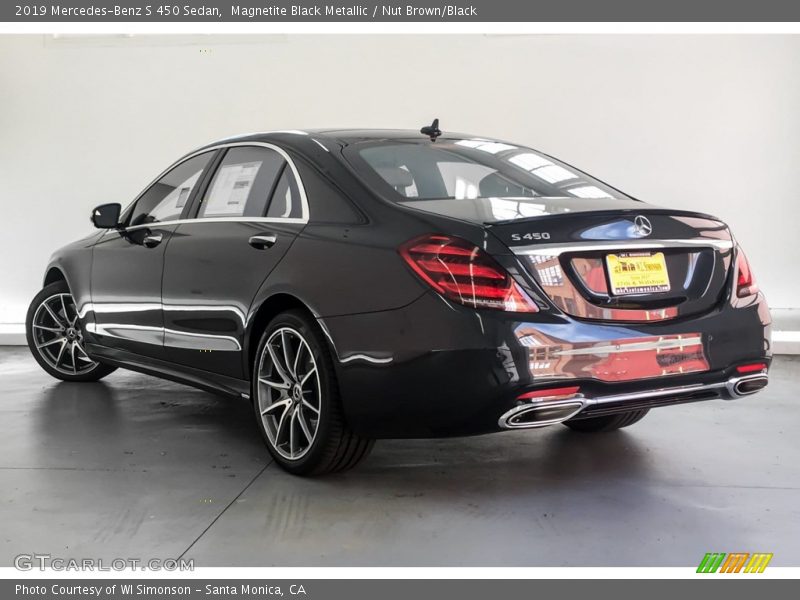 Magnetite Black Metallic / Nut Brown/Black 2019 Mercedes-Benz S 450 Sedan