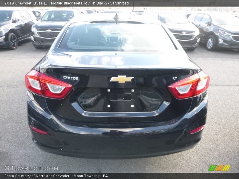 Mosaic Black Metallic / Jet Black/­Galvanized 2019 Chevrolet Cruze LS