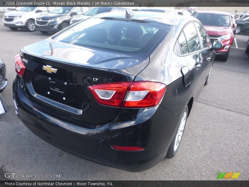 Mosaic Black Metallic / Jet Black/­Galvanized 2019 Chevrolet Cruze LS