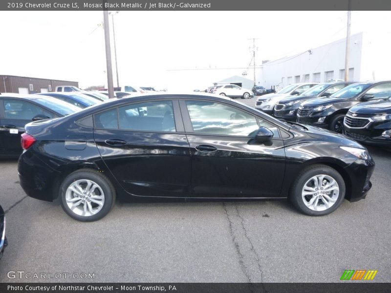 Mosaic Black Metallic / Jet Black/­Galvanized 2019 Chevrolet Cruze LS