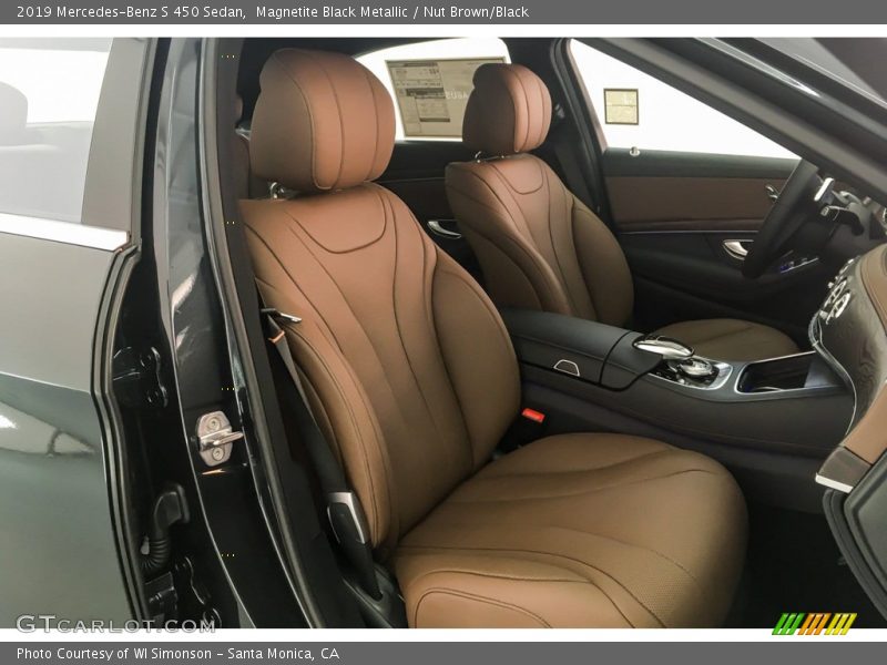 Magnetite Black Metallic / Nut Brown/Black 2019 Mercedes-Benz S 450 Sedan