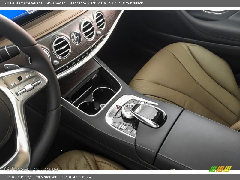 Magnetite Black Metallic / Nut Brown/Black 2019 Mercedes-Benz S 450 Sedan