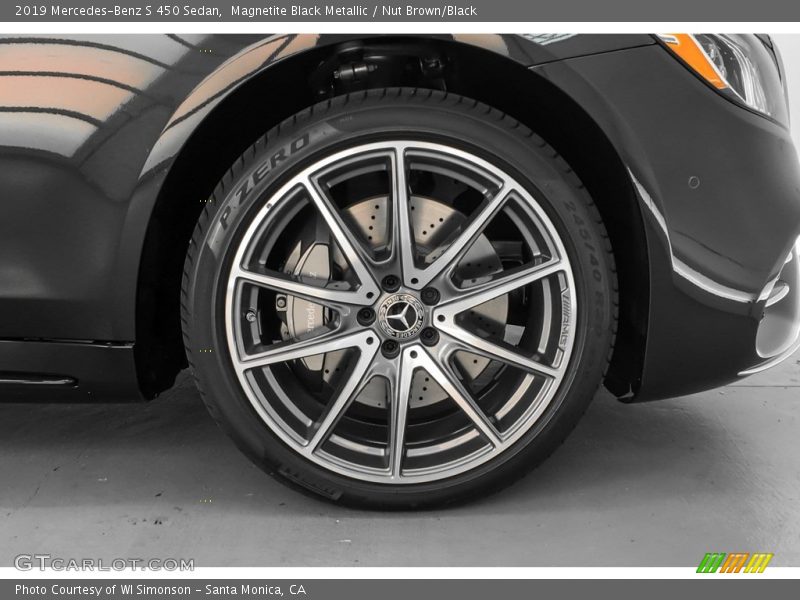 Magnetite Black Metallic / Nut Brown/Black 2019 Mercedes-Benz S 450 Sedan