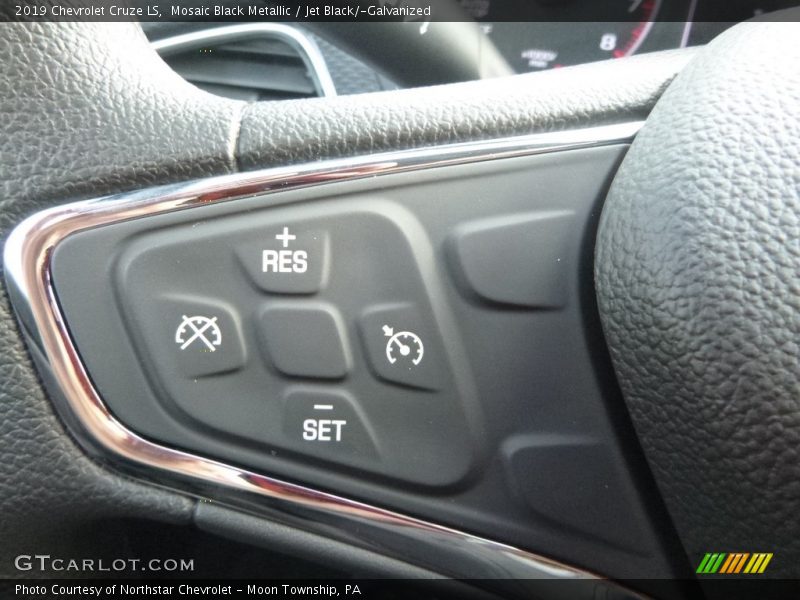 Mosaic Black Metallic / Jet Black/­Galvanized 2019 Chevrolet Cruze LS