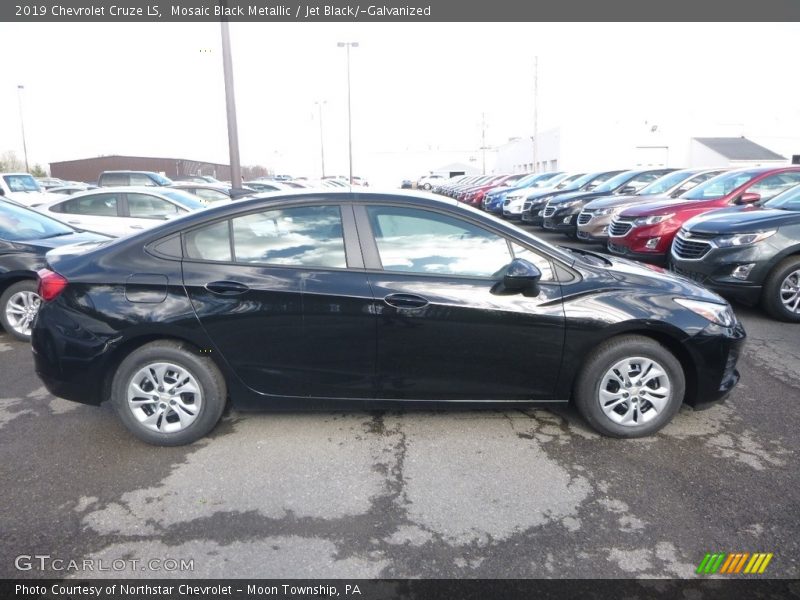 Mosaic Black Metallic / Jet Black/­Galvanized 2019 Chevrolet Cruze LS