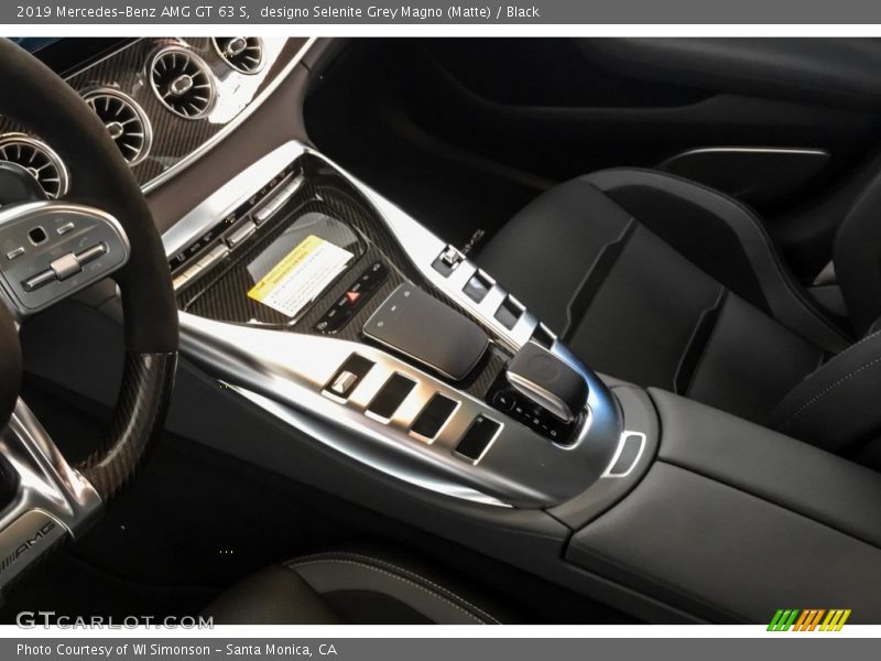 Controls of 2019 AMG GT 63 S