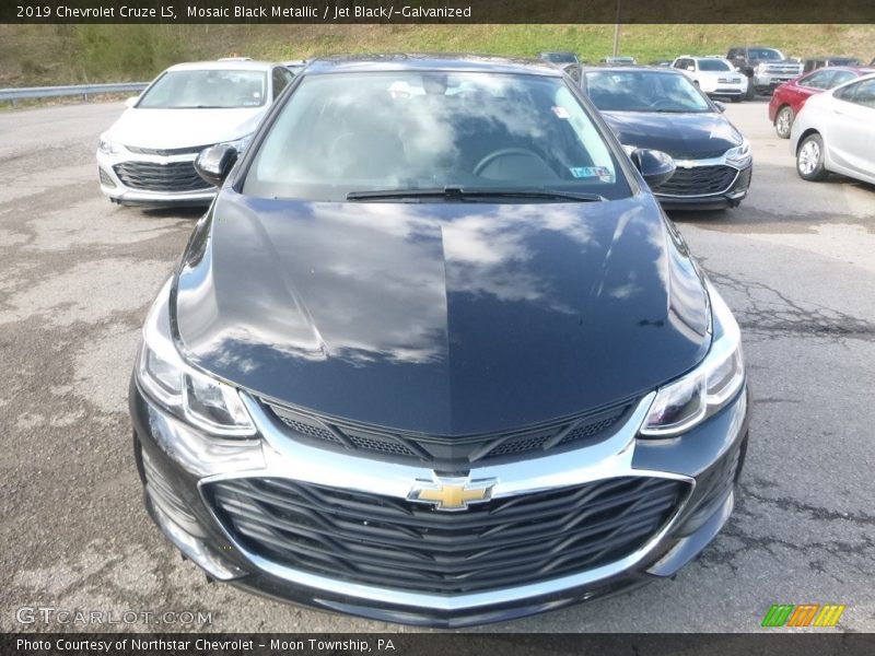 Mosaic Black Metallic / Jet Black/­Galvanized 2019 Chevrolet Cruze LS