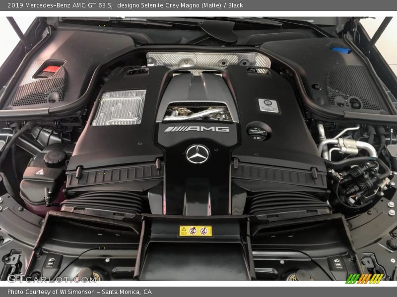  2019 AMG GT 63 S Engine - 4.0 AMG Twin-Turbocharged DOHC 32-Valve VVT V8